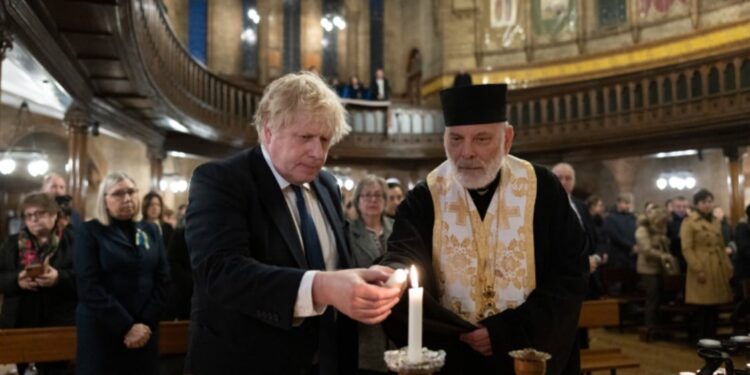 El primer ministro británico, Boris Johnson. Foto @BorisJohnson