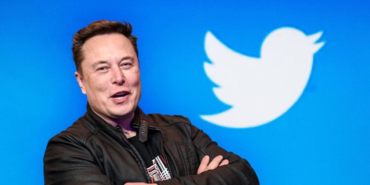 Elon Musk, Twitter. Foto de archivo.