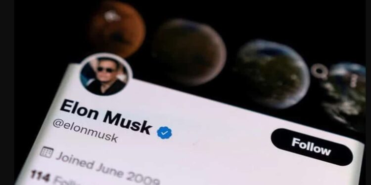 Elon Musk. Twitter. Foto de archivo.