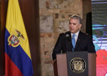 Iván Duque, presidente de Colombia. Foto de archivo.