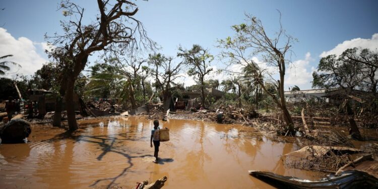 Las inundaciones en Sudáfrica. Foto agencias.