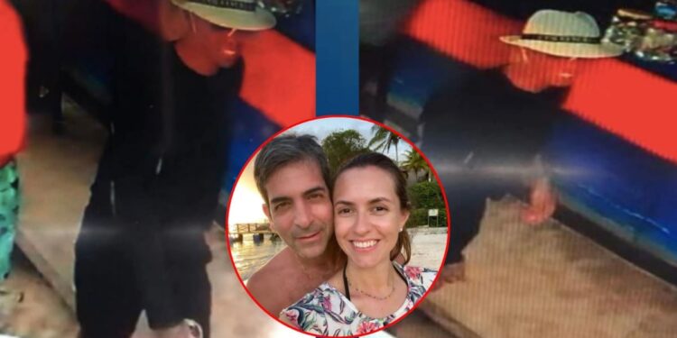 Claudia Aguilera, esposa del fiscal paraguayo antimafia Marcelo Pecci. Foto Collage.