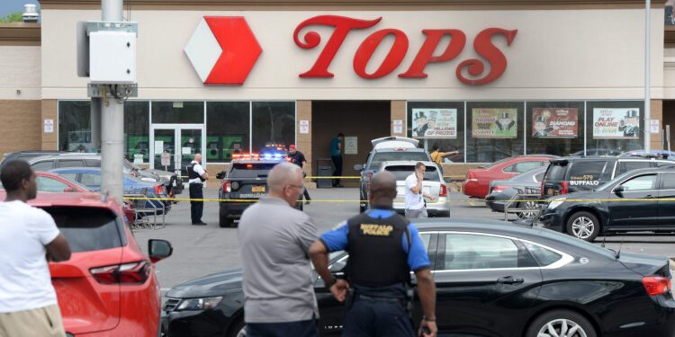 EEUU, Supermercado de la localidad estadounidense de Búfalo. Foto agencias.