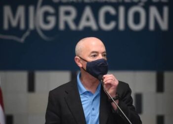 El secretario de Seguridad Nacional de Estados Unidos, Alejandro Mayorkas. Foto de archivo.