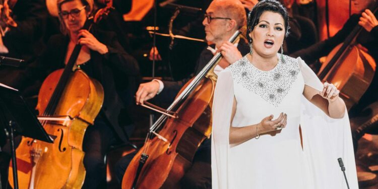 La soprano rusa Anna Netrebko. Foto de archivo.