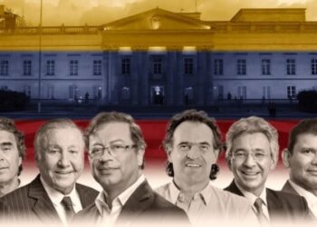 Los candidatos presidenciales de Colombia. Foto collage Infobae.