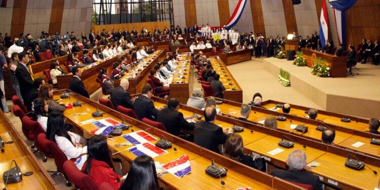 La Cámara de Senadores de Paraguay. Foto de archivo.