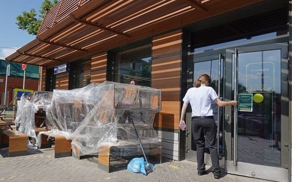 Versión rusa de McDonald's abre sus puertas. Foto agencias.