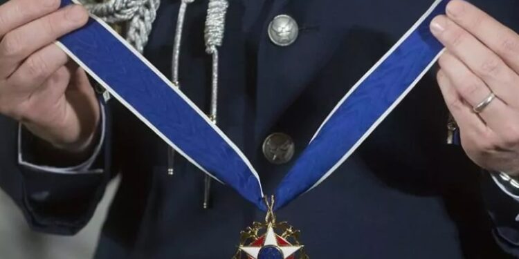 EEUU, La Medalla Presidencial de la Libertad. Foto de archivo.