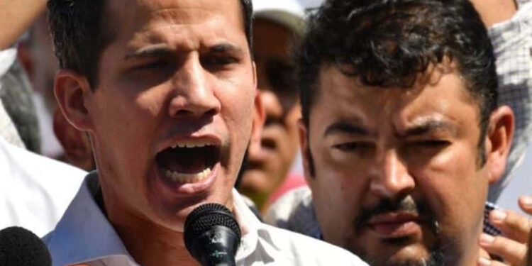 Juan Guaidó y Roberto Marrero. Foto de archivo.