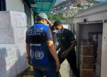 Vacunas Polio, Venezuela. Foto OPS.