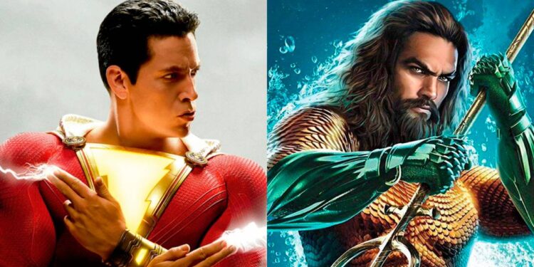 Aquaman 2 y Shazam 2. Foto de archivo.