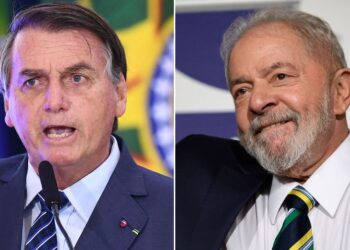 Bolsorano. Lula Da Silva. Foto Collage.