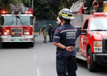 Bomberos de Caracas. Foto de archivo.