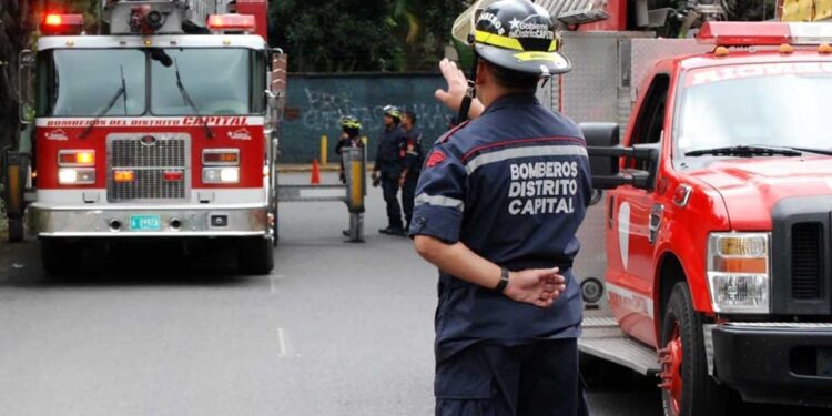 Bomberos de Caracas. Foto de archivo.