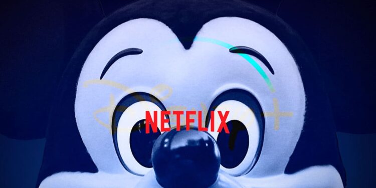 Disney Netflix. Foto de archivo.