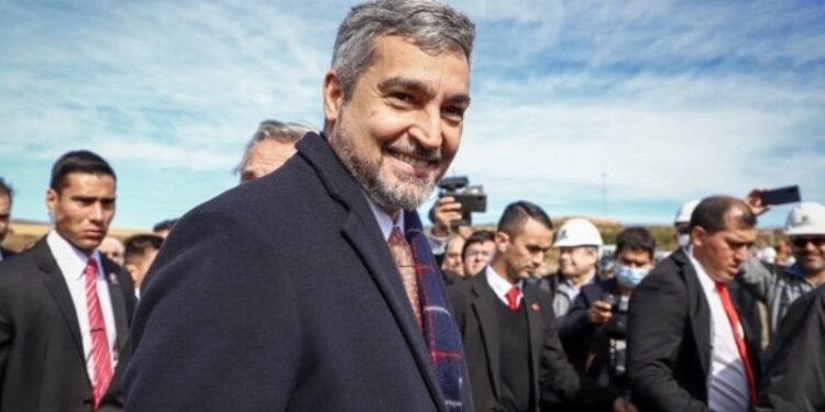 El presidente de Paraguay, Mario Abdo Benítez. Foto agencias.