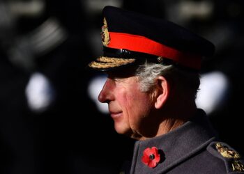 (FILES) In this file photo taken on November 11, 2018 Britain's Prince Charles, Prince of Wales attends the Remembrance Sunday ceremony on Whitehall in central London. - Charles has spent virtually his entire life waiting to succeed his mother, Queen Elizabeth II, even as he took on more of her duties and responsibilities as she aged. But the late monarch's eldest son, 73, made the most of his record-breaking time as the longest-serving heir to the throne by forging his own path. (Photo by Ben STANSALL / AFP)