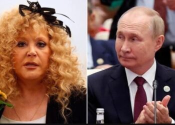 Alla Pugacheva se animó a criticar a Putin. Foto collage.