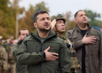 El presidente de Ucrania, Volodymyr Zelensky. Foto agencias.