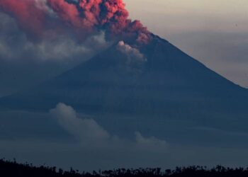 volcán ecuatoriano Sangay