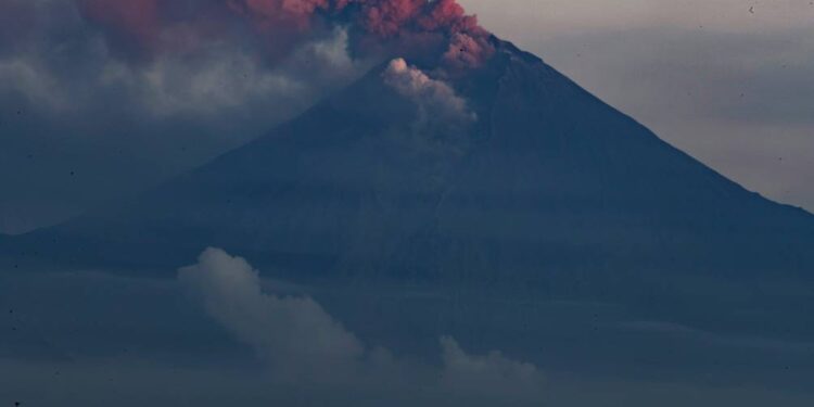 volcán ecuatoriano Sangay