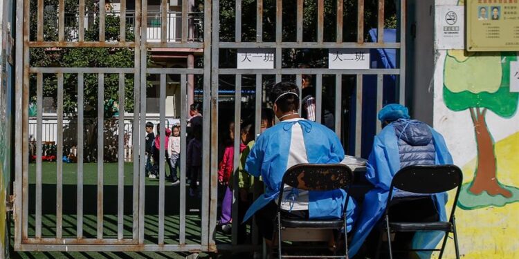 China, coronavirus. Foto EFE.