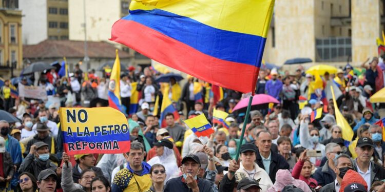 Colombia, protestas. Foto Raúl Arboleda, AFP.