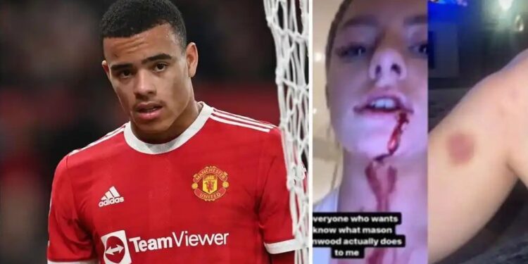 Denuncia en contra de Mason Greenwood. Foto collage.