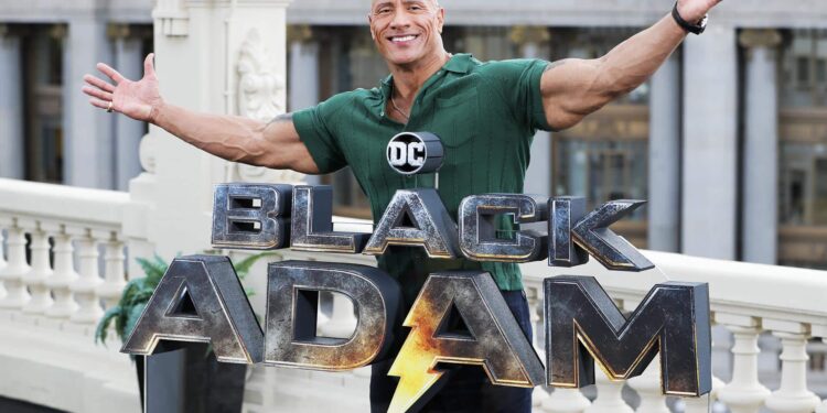 Dwayne Johnson. Black Adam. Foto agencias.