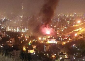 Irán, incendio prisión. Foto agencias.