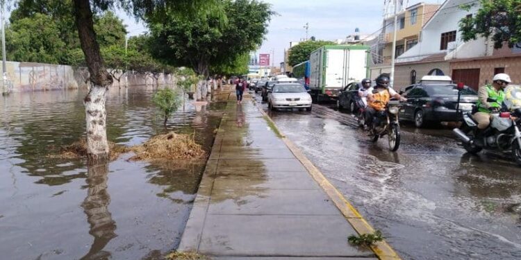 LLuvias en Trujillo. Foto de archivo.