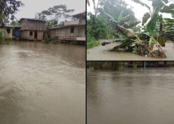 Lluvias en Colombia. Foto @UNGRD