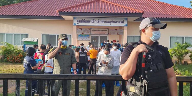 Masacre guardería Tailandia. Foto agencias.