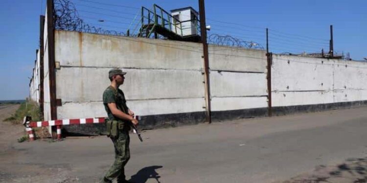 Prisoneros de guerra ucranianos. Foto DW.