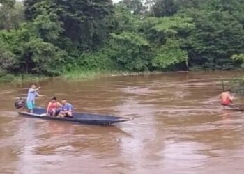 Táchira. caudal del río Piscurí. Foto captura de video.