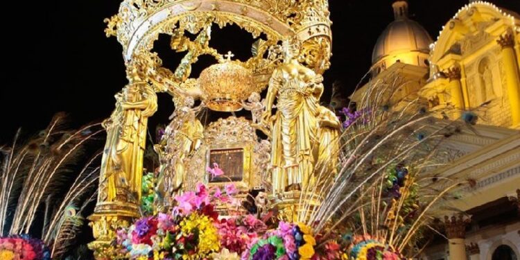 Virgen de Chiquinquirá. Foto de archivo.