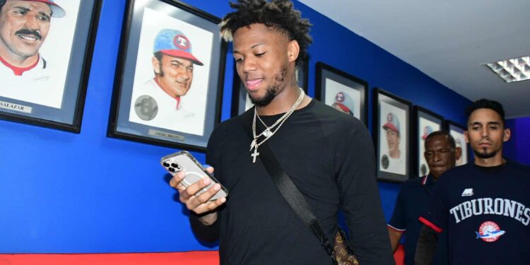 Ronald Acuña Jr. Foto @tiburones_net