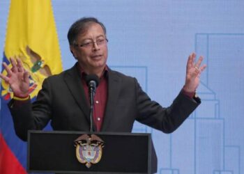 Gustavo Petro, presidente de Colombia. Foto agencias.