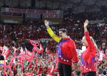 Nicolás Maduro, Cilia Flores. Foto @PresidencialVen