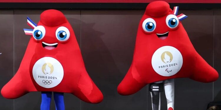 París 2024 presentó sus mascotas oficiales para los JJOO. Foto agencias.