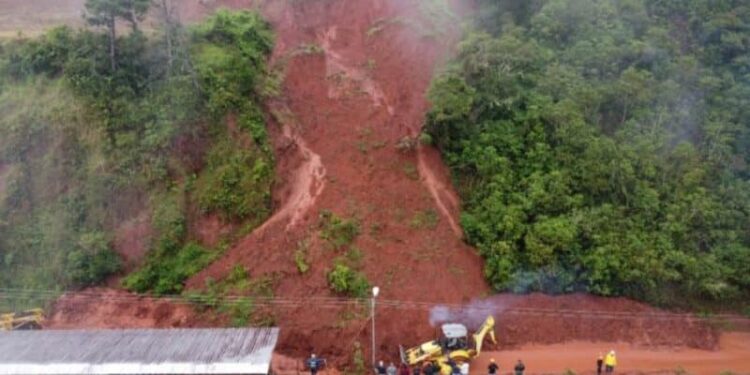 Táchira. lluvias. Foto Radio Fe y Alegría Noticias.