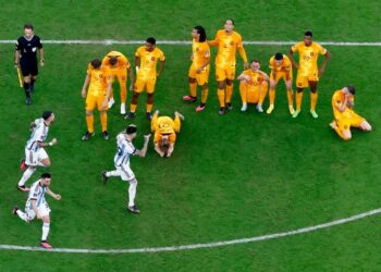 Argentina, Países Bajos. Mundial Catar 2022. Foto agencias.