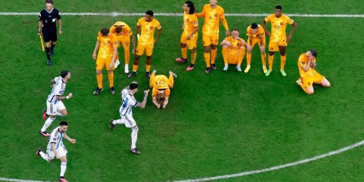 Argentina, Países Bajos. Mundial Catar 2022. Foto agencias.