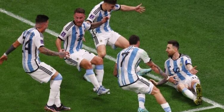 Argentina, final Catar 2022. Foto Reuters