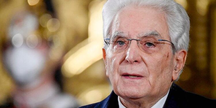 El presidente de la República Italiana, Sergio Mattarella. Foto de archivo.