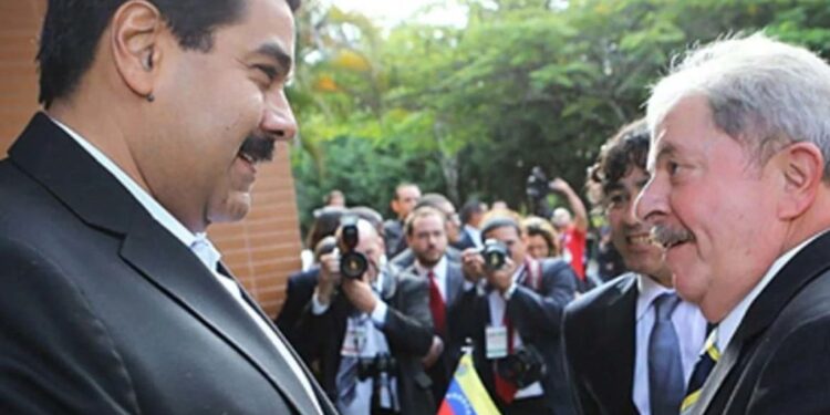 Nicolás Maduro y Lula da Silva. Foto de archivo.