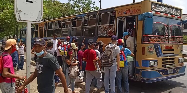 Transportistas de Anzoátegui. Foto de archivo.