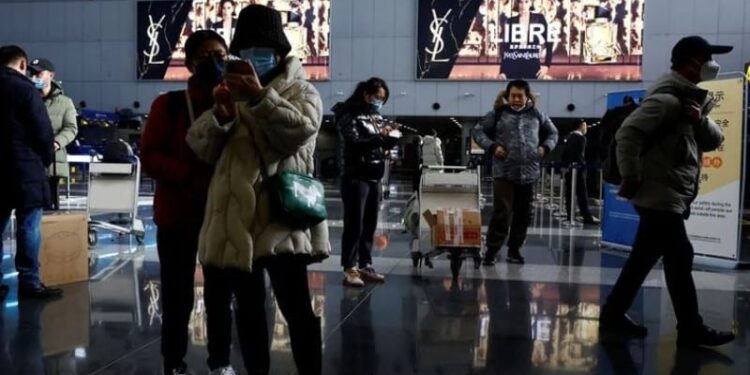 Aeropuerto de Pekìn. Foto agencias.