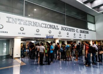 Aeropuerto internacional de Nicaragua. Foto de archivo.